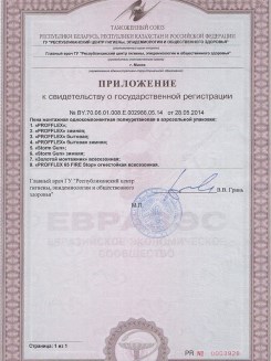 2015.03.25 Канск - Приложение к сертификату, Профили поливинилхлоридные системы Rehau.